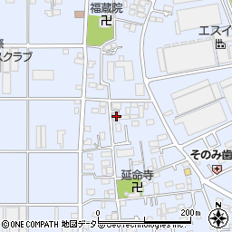 厚木市中戸田児童館周辺の地図