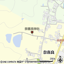 奈喜良神社周辺の地図