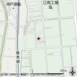 岐阜県安八郡神戸町加納375周辺の地図