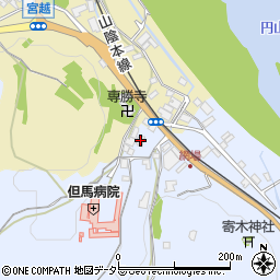 兵庫県養父市八鹿町上網場66周辺の地図