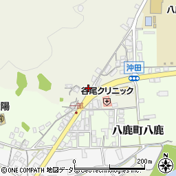 兵庫県養父市八鹿町九鹿33周辺の地図