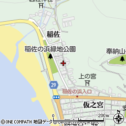 島根県出雲市大社町杵築北2971-9周辺の地図