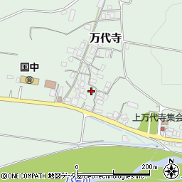 鳥取県八頭郡八頭町万代寺119周辺の地図