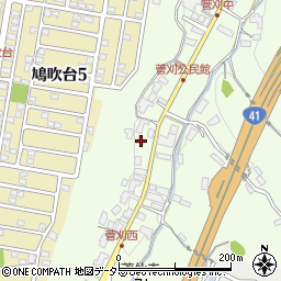 岐阜県可児市菅刈580周辺の地図
