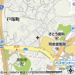 サンハイム戸塚周辺の地図