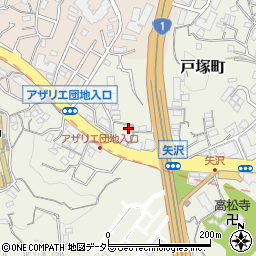 神奈川県横浜市戸塚区戸塚町4699周辺の地図