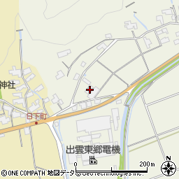 島根県出雲市西林木町623-1周辺の地図