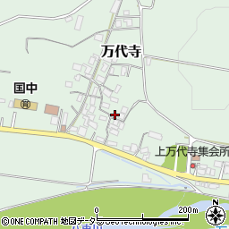鳥取県八頭郡八頭町万代寺206周辺の地図