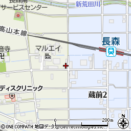 株式会社マルエイ　岐阜支店周辺の地図