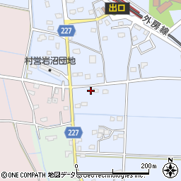 千葉県長生郡長生村岩沼2306-2周辺の地図