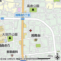 神奈川県藤沢市湘南台6丁目35-9周辺の地図