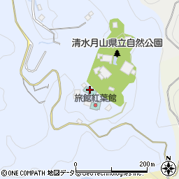 松琴館周辺の地図
