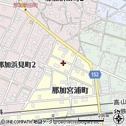岐阜県各務原市那加宮浦町35周辺の地図