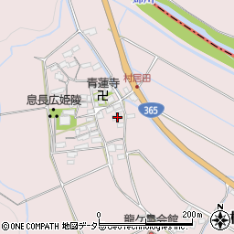 滋賀県米原市村居田412周辺の地図