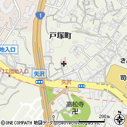 神奈川県横浜市戸塚区戸塚町4744周辺の地図