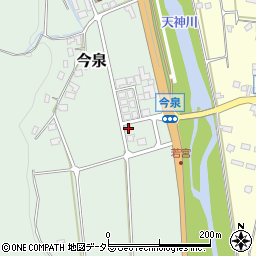 鳥取県東伯郡三朝町今泉1083周辺の地図