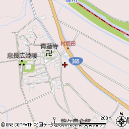 滋賀県米原市村居田823周辺の地図