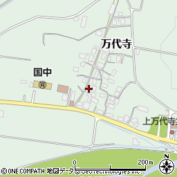 鳥取県八頭郡八頭町万代寺115周辺の地図