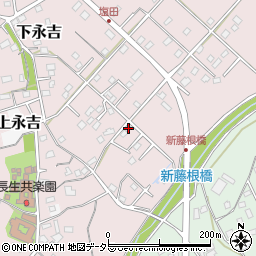 千葉県茂原市下永吉1424-4周辺の地図