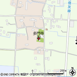 法華宗　多門寺周辺の地図