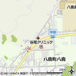 兵庫県養父市八鹿町九鹿54-5周辺の地図