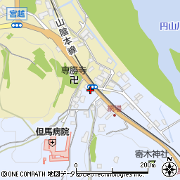 兵庫県養父市八鹿町上網場52周辺の地図
