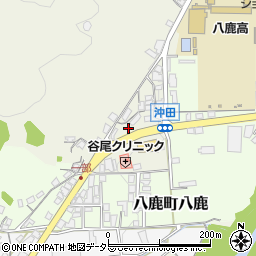 兵庫県養父市八鹿町九鹿54-1周辺の地図
