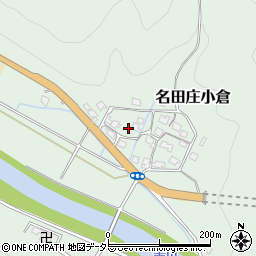 福井県大飯郡おおい町名田庄小倉周辺の地図