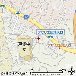 神奈川県横浜市戸塚区戸塚町4510周辺の地図