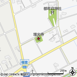 増光寺周辺の地図