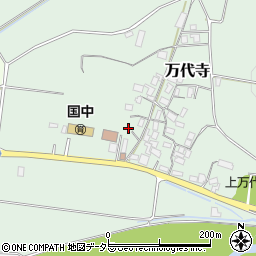 鳥取県八頭郡八頭町万代寺95周辺の地図