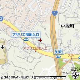 神奈川県横浜市戸塚区戸塚町4696周辺の地図