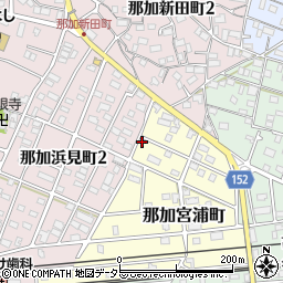 岐阜県各務原市那加宮浦町39周辺の地図