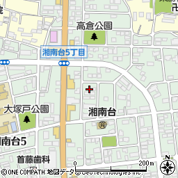 神奈川県藤沢市湘南台6丁目35-11周辺の地図