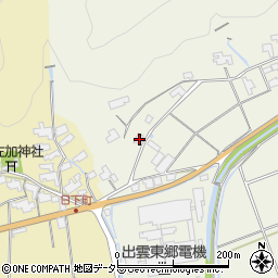 島根県出雲市西林木町591-内周辺の地図