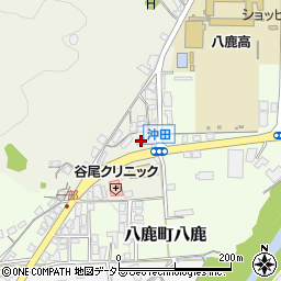兵庫県養父市八鹿町九鹿59周辺の地図