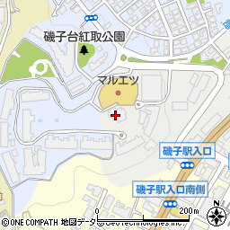 ポニークリーニング　マルエツ磯子店周辺の地図