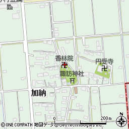 岐阜県安八郡神戸町加納190周辺の地図