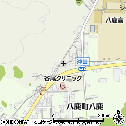 兵庫県養父市八鹿町九鹿56周辺の地図