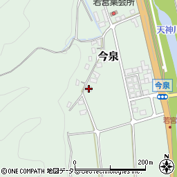 鳥取県東伯郡三朝町今泉1045周辺の地図