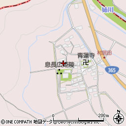 滋賀県米原市村居田398周辺の地図