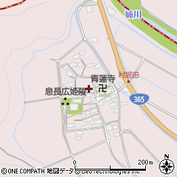 滋賀県米原市村居田386周辺の地図