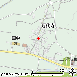 鳥取県八頭郡八頭町万代寺112周辺の地図