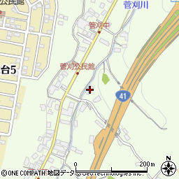 岐阜県可児市菅刈663周辺の地図