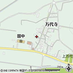 鳥取県八頭郡八頭町万代寺97周辺の地図