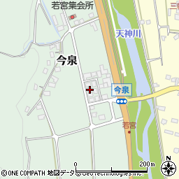 鳥取県東伯郡三朝町今泉1080周辺の地図