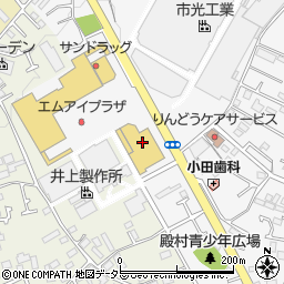 ヨークマート伊勢原店周辺の地図