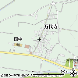 鳥取県八頭郡八頭町万代寺109周辺の地図