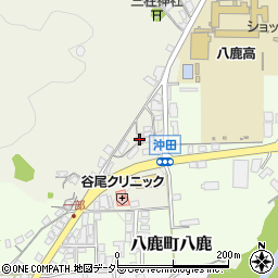 兵庫県養父市八鹿町九鹿57周辺の地図