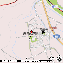 滋賀県米原市村居田383周辺の地図